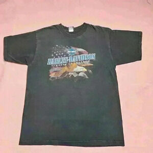 Vintage Harley-Davidson Mens Honolulu HI Biker Eagle T Shirt USA Size XL